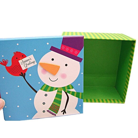 Lot 7 Vintage Mixed Christmas Holiday Acrylic Glass Stained Suncatcher Ornaments - Picture 6 of 11